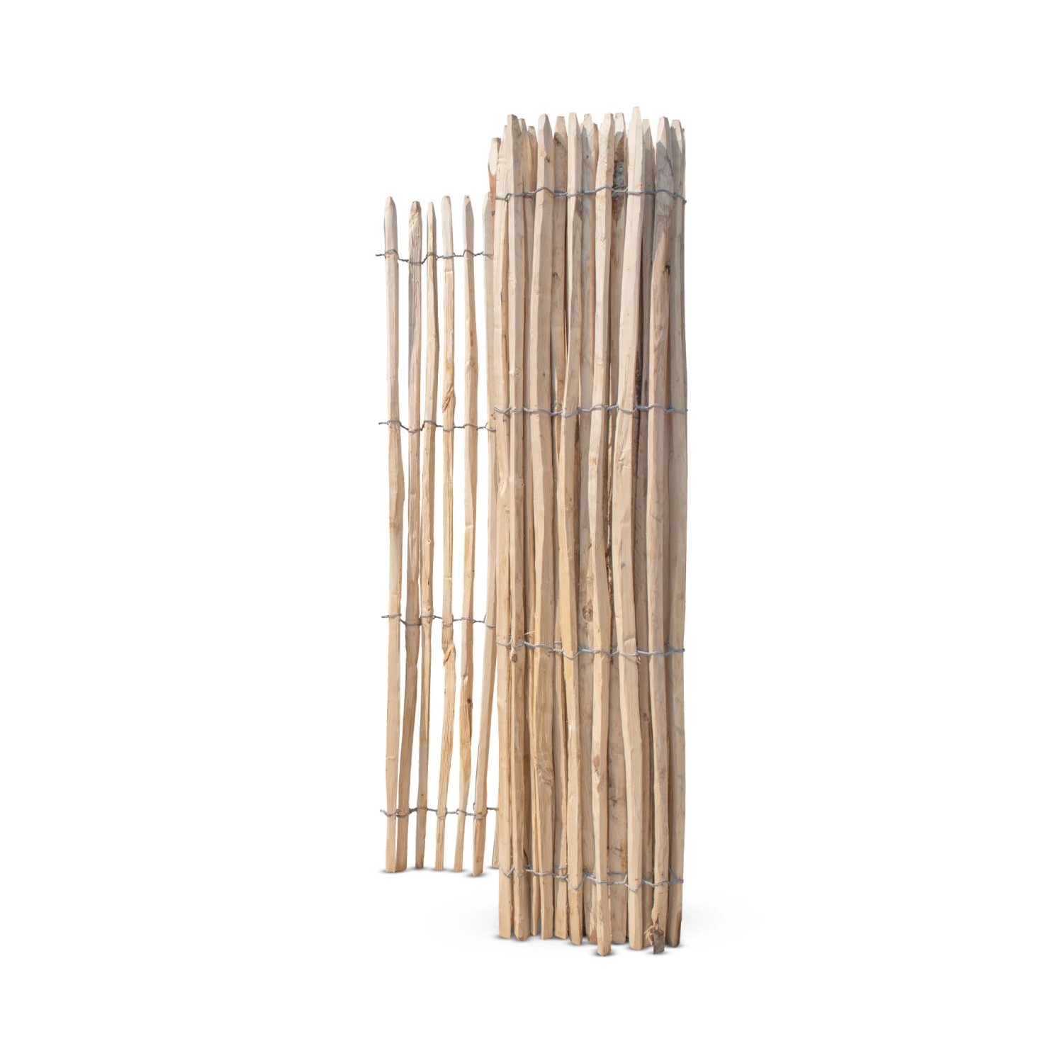 Stiltreu Französischer Premium Staketenzaun Kastanie 500 cm x 175 cm Latten günstig online kaufen