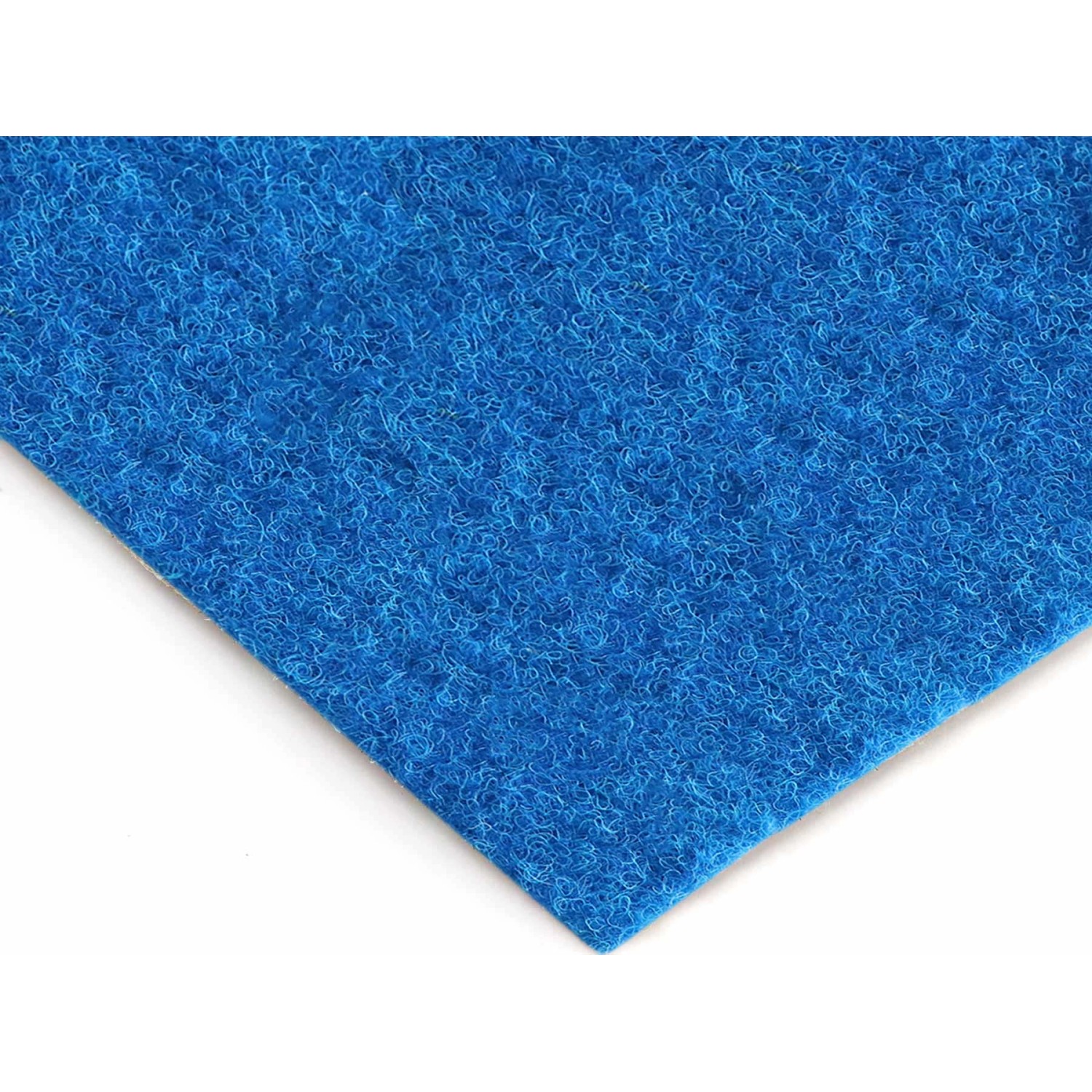 Blauer Primaflor Rasenteppich Park, Kunstrasen für Balkon und Terrasse.