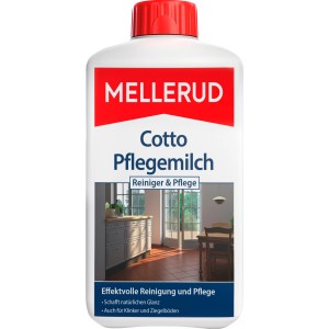 Mellerud Cotto Pflegemilch 1 l für die Reinigung und Pflege von Cotto- und Ziegelböden.