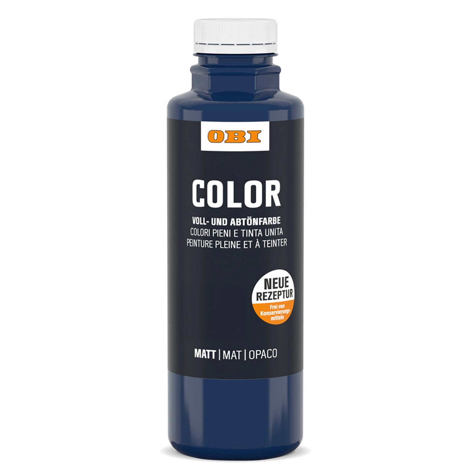 OBI Color Voll- und Abtönfarbe 500 ml Blau
