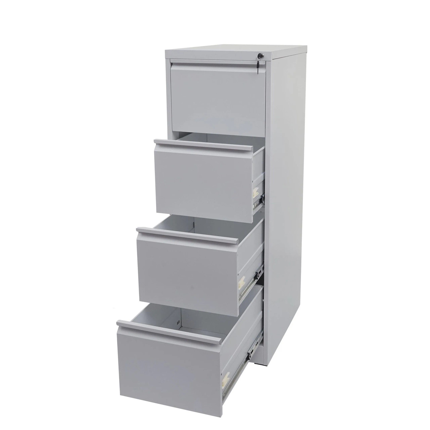 MCW Hängeregisterschrank H16 Format Legal + A4 Abschließbar 134x46x62cm Grau