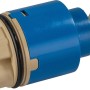 Ersatz-Keramikkartusche (Ø 25mm) für baliv Waschtischarmatur WT-270, blau und beige.
