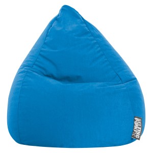 Blauer Sitting Point Sitzsack Easy, 120 l. Bequemer, formstabiler Sitzsack für Kinderzimmer.