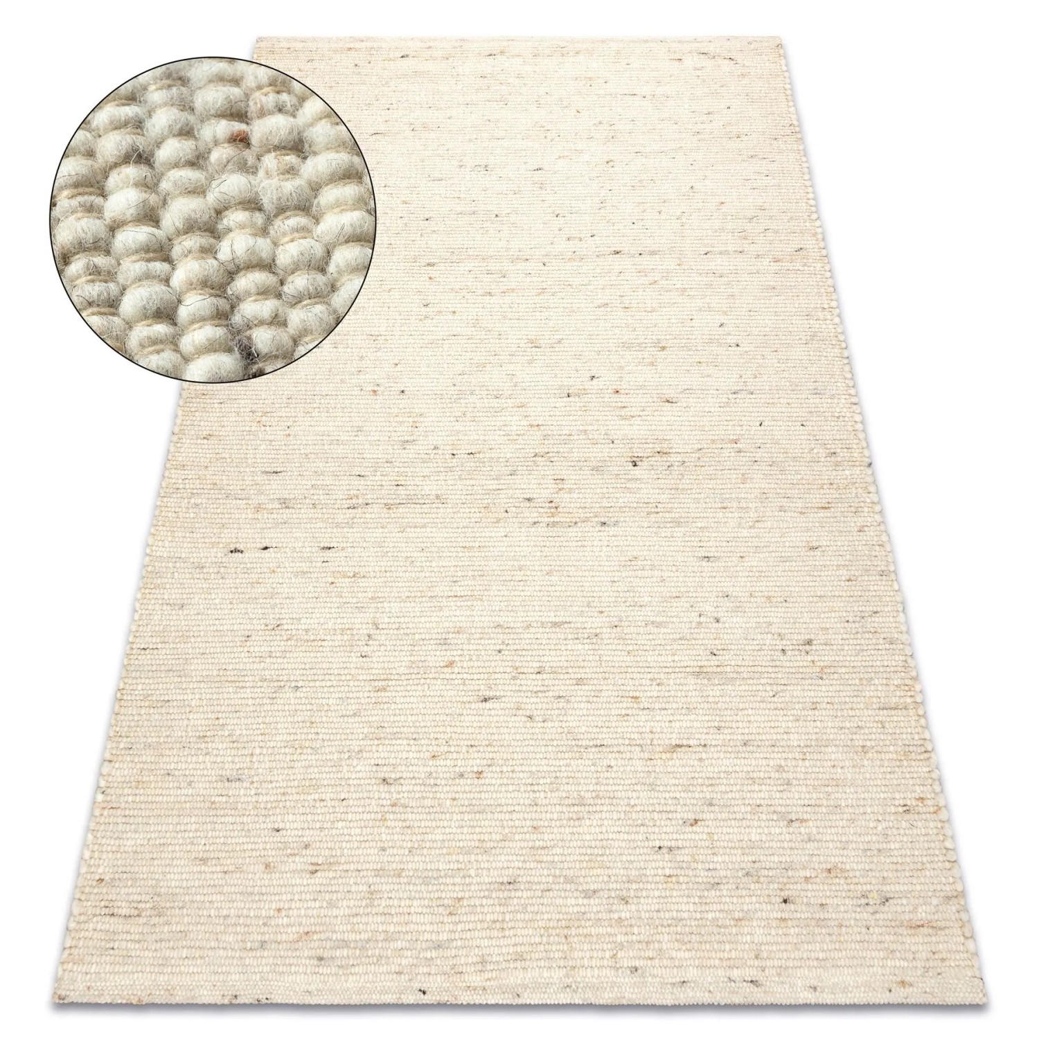 RugsX Teppich Nepal VG18613 Beige 120cm 170cm