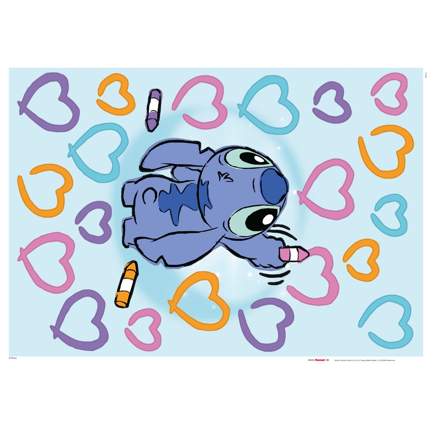 Komar Deko-Sticker Stitch Artist günstig online kaufen