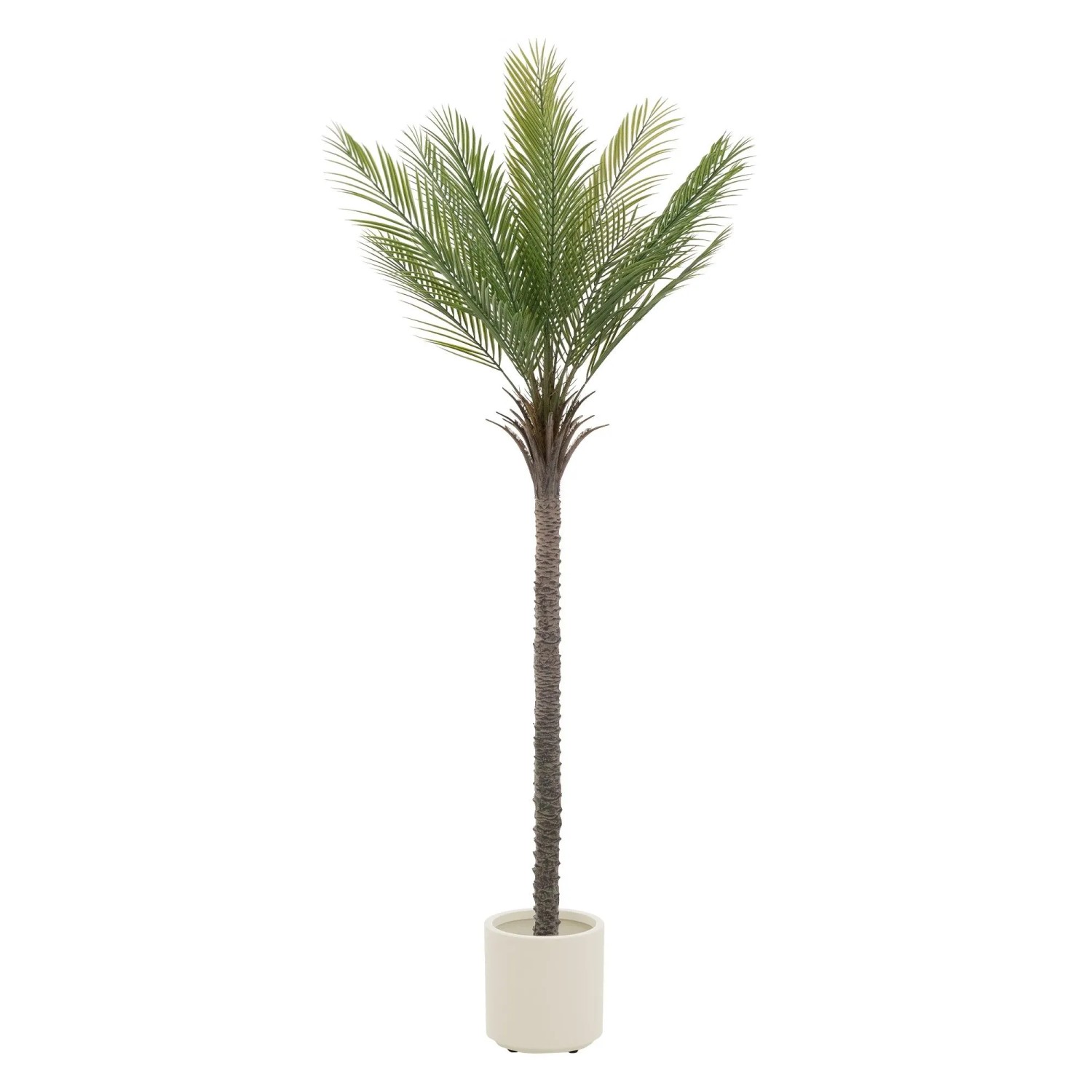 ML-Design Künstliche Palme 210 cm Groß im Topf für Indoor/Outdoor günstig online kaufen
