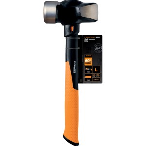 Fiskars Fäustel IsoCore L, 2,2 kg, mit Anti-Vibrationssystem und ergonomischem Griff für Bodenbearbeitung.