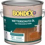 Bondex Wetterschutz-Öl Teak 2,5l für Holz im Außenbereich. Wetterfestes Öl für Terrassen und Gartenmöbel.
