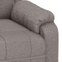 vidaXL Relaxsessel Elektrisch Taupe Stoff 3143575_9