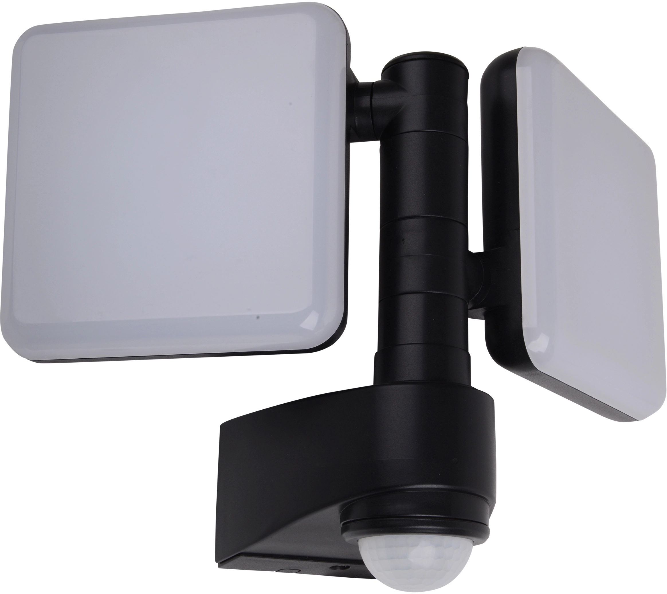Näve II kaufen bei Bewegungsmelder mit Schwarz LED-Wand-Außenleuchte Jaro 360° OBI