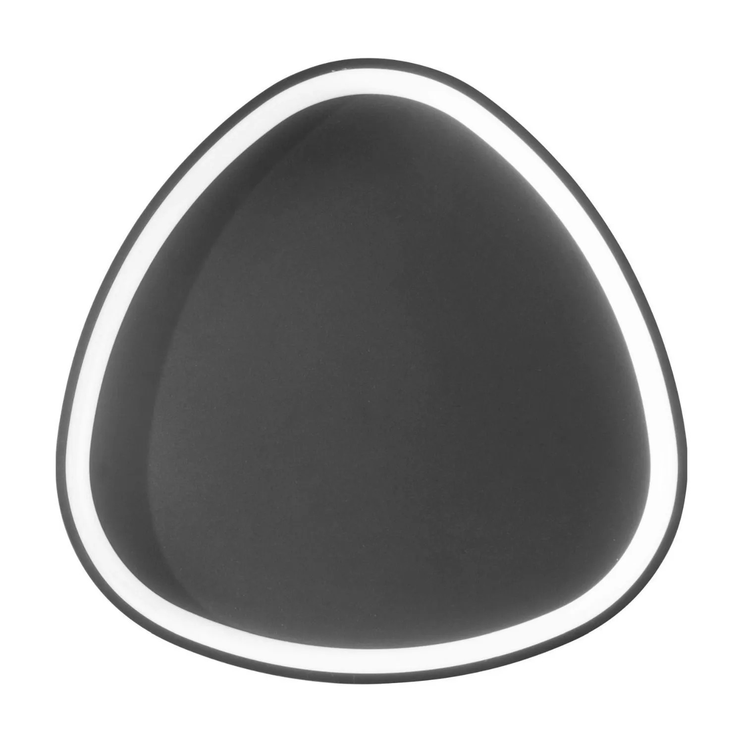 Licht-Erlebnisse Deckenleuchte LED Farbwechsel Dimmer Schwarz Modern Aluminium