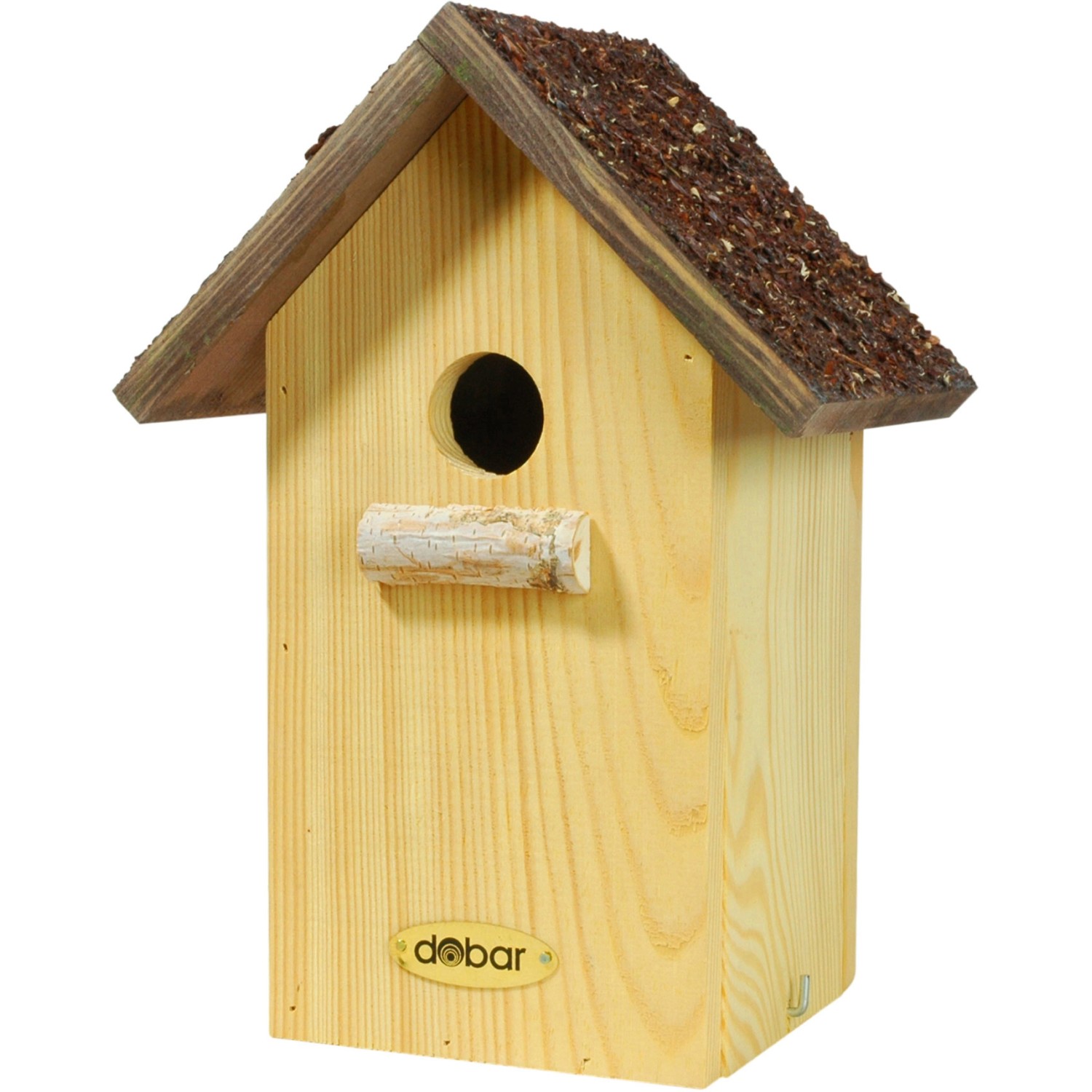 Thumbnail - Nistkasten mit spitzem Rindendach