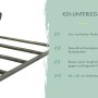 KDI-Unterleger für Karibu Gartenhaus: Kesseldruckimprägnierte Bodenbalken aus Kiefernholz für optimalen Schutz.