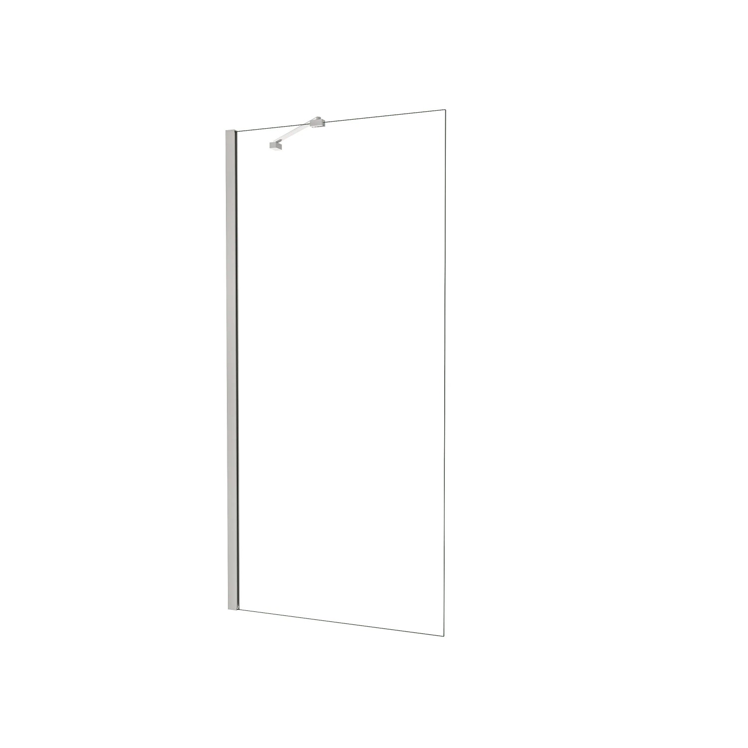 AICA Walk In Dusche 70 x 195cm Duschwand Mit Stabilisator 6mm NANO ESG Duschabtrennung Duschtrennwand F070
