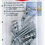 Fischer Gipskartondübel GKM SK, 6 Stück, aus Metall mit Schrauben für hohe Tragkraft.