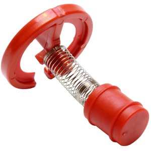 Eheim Schwimmkörper für Professionel 2 Außenfilter, roter Kunststoff mit Feder.