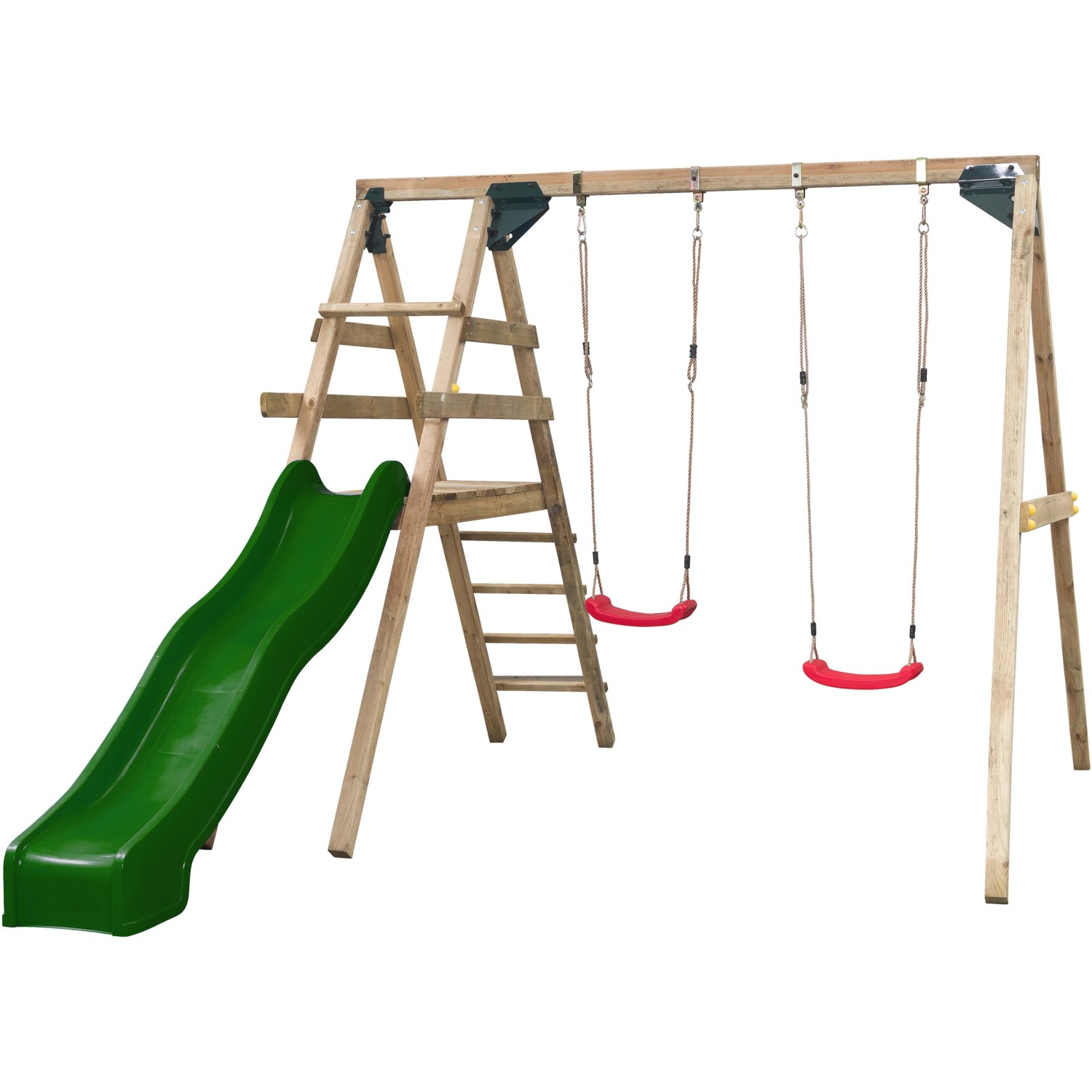 SwingKing Doppelschaukel Celina Grün 330 cm x 280 cm x 245 cm