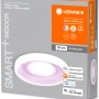 Verpackung der Ledvance Smart+ WiFi Deckenleuchte Orbis Claria RGBTW, Ø 49 cm.
