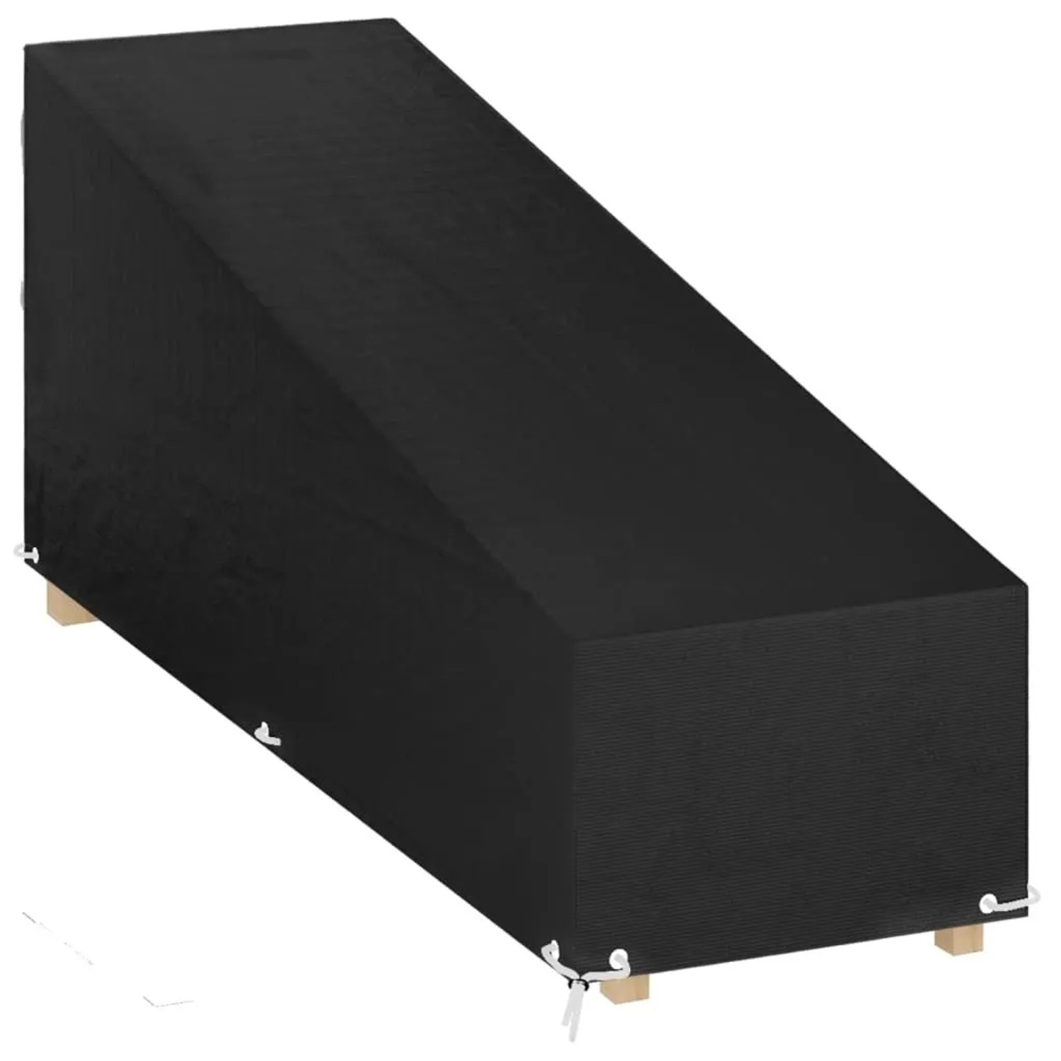 vidaXL Abdeckung für Sonnenliege 12 Ösen 205x75x40/70 cm Polyethylen 319343