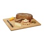 Relaxdays Schneidebrett Bambus Natur Mit Saftrille Rutschfest 2 cm x 56,5 cm x 50 cm 3,3 kg_3