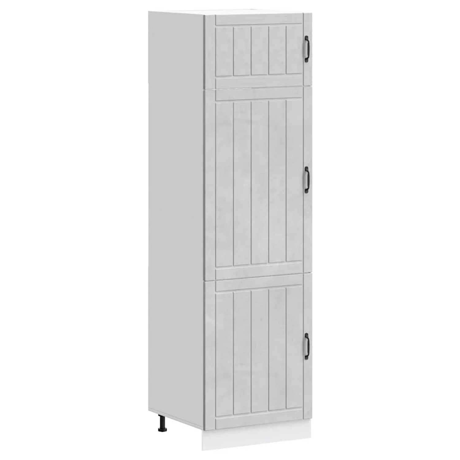 vidaXL Küchenschrank Lucca Betongrau Holzwerkstoff 853871 günstig online kaufen