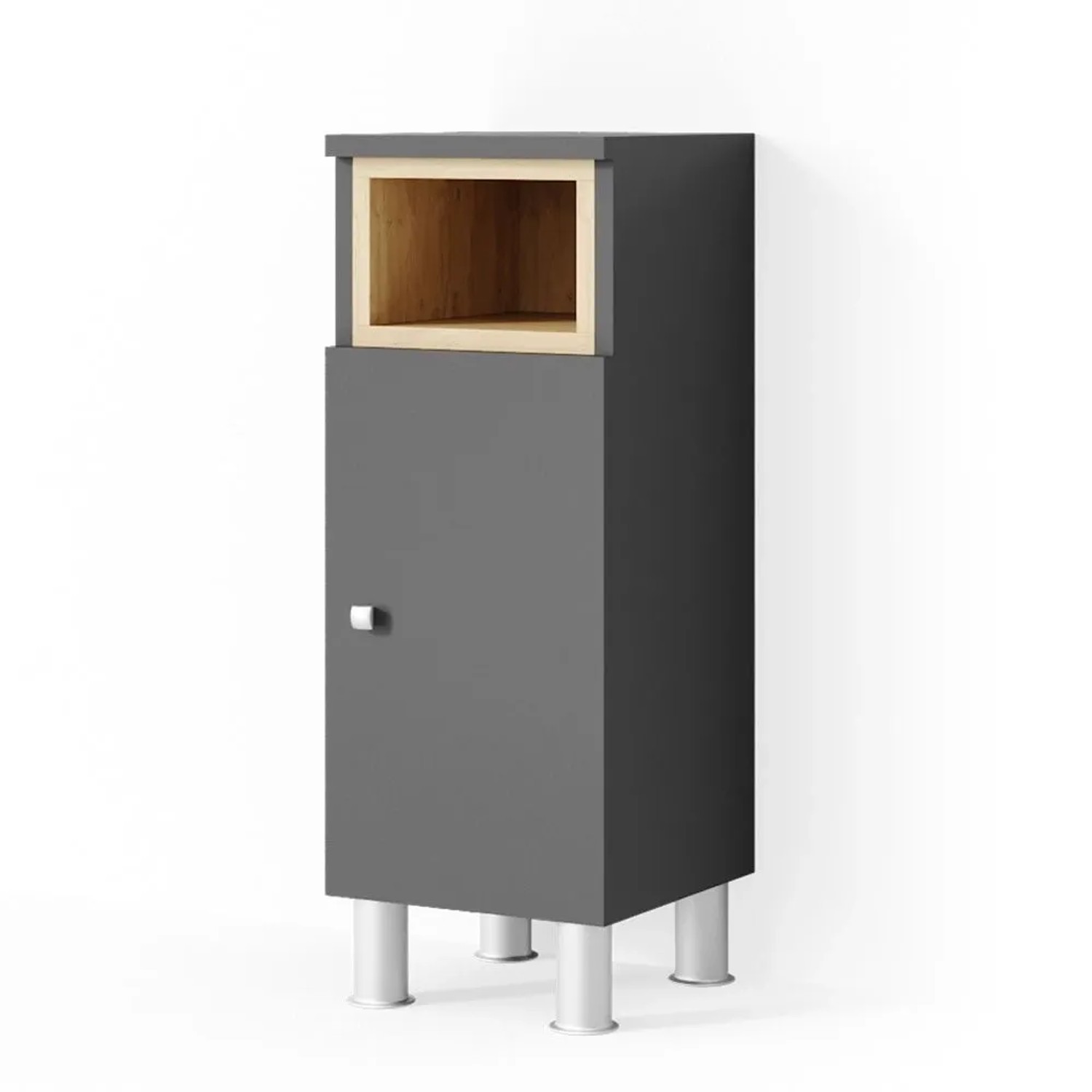 Vicco Midischrank Aquis Anthrazit 30 x 82