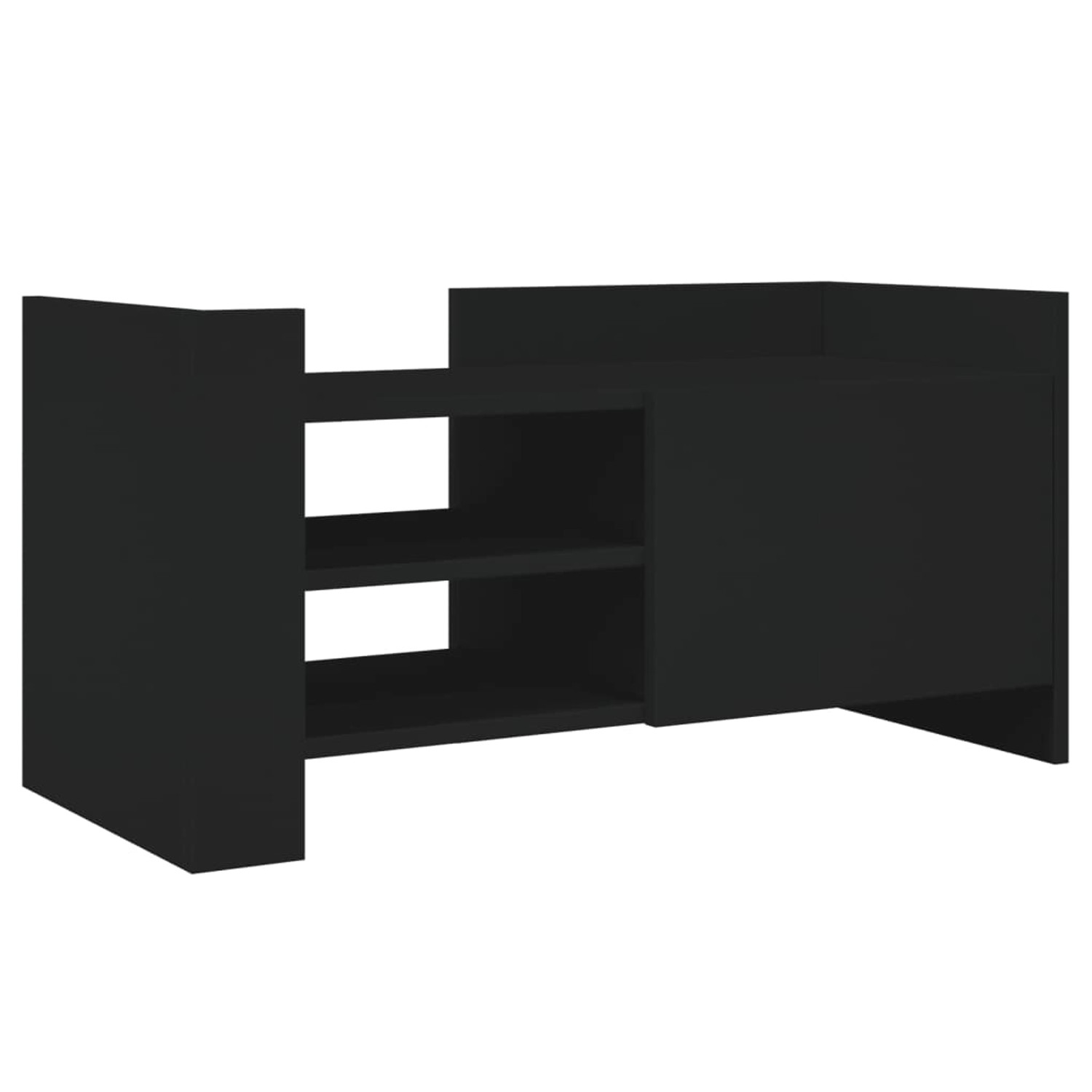 vidaXL TV-Schrank TV-Schrank Schwarz 80x35x40 cm Holzwerkstoff (1-St) günstig online kaufen