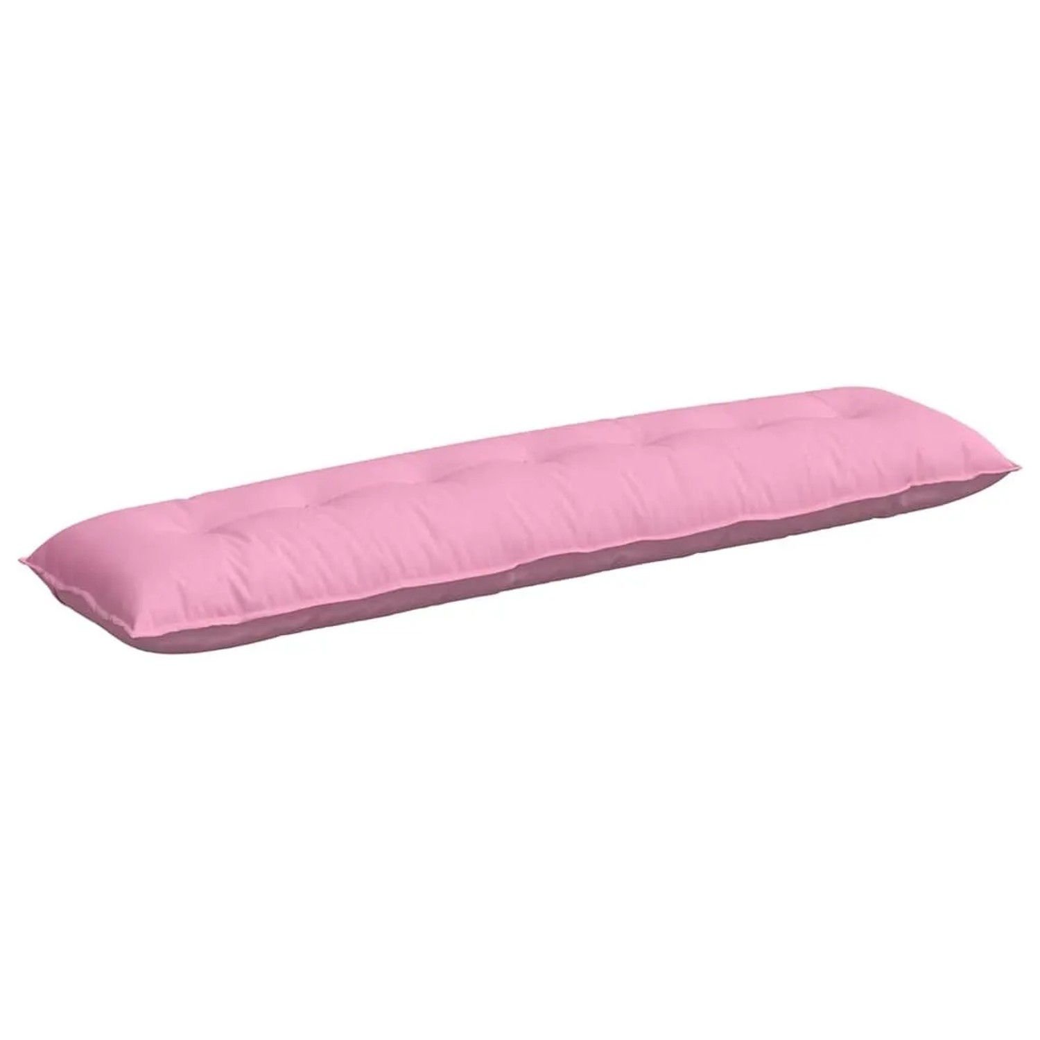 vidaXL Rückenkissen Rosa 200 x 19 x 50 cm Stoff 42014974