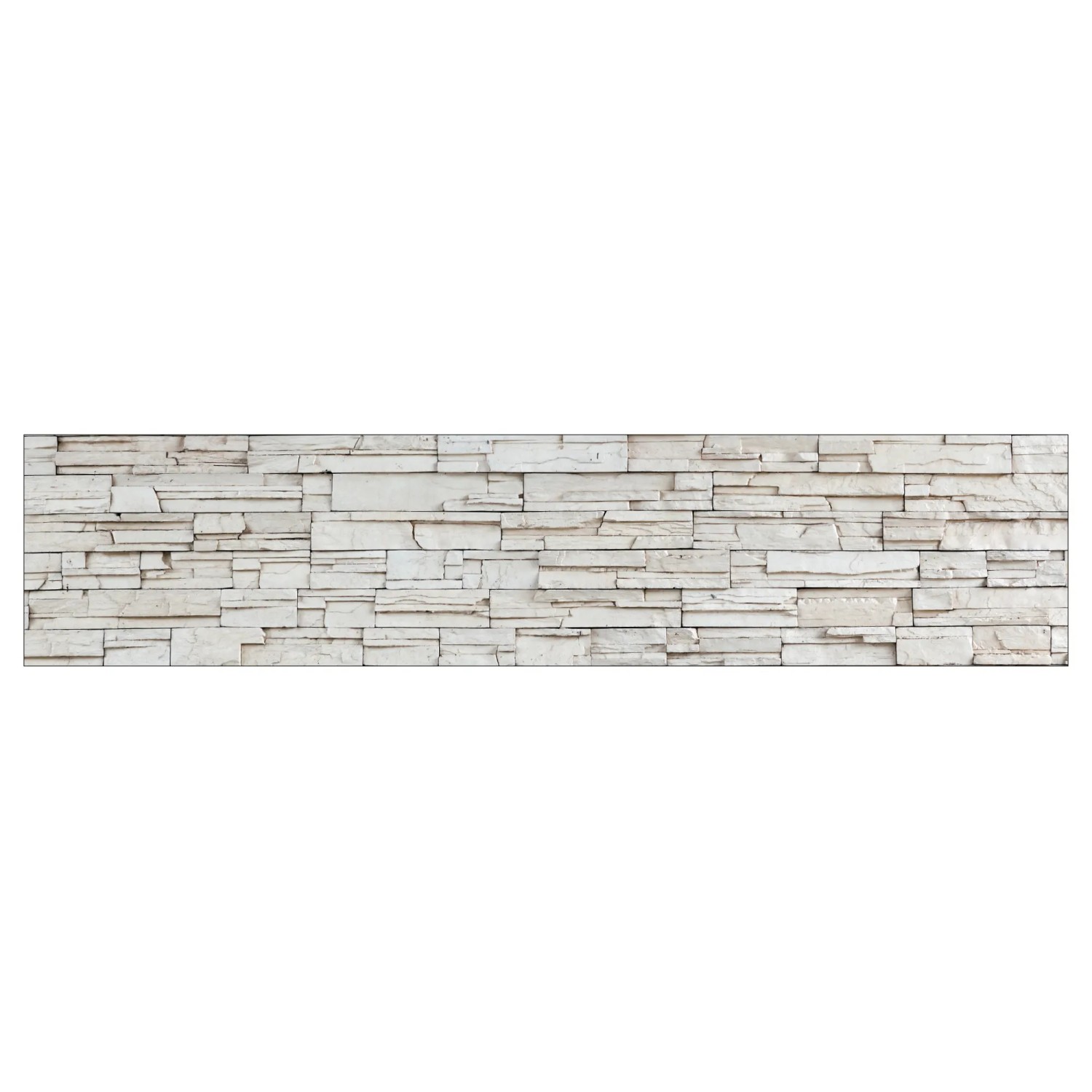 MySpotti Küchenrückwand Profix Cucina Rocky Wall 270 x 60 cm Steinweiß