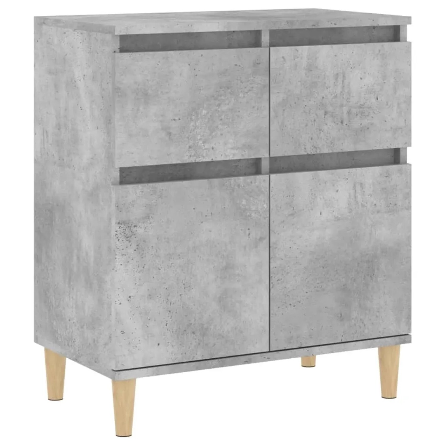 vidaXL Sideboard Betongrau 60x35x70 cm Holzwerkstoff 819680