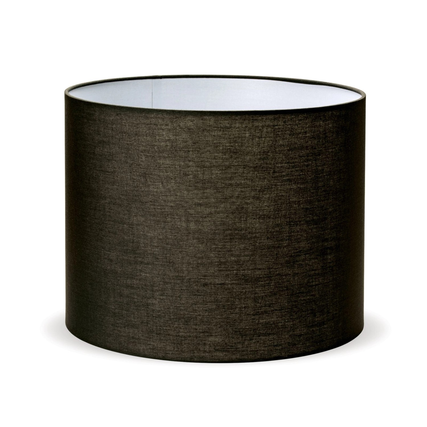 Orion Lightstyle Lampenschirm Ø 40 cm Stoff Höhe 30 cm Rund E27 Schwarz günstig online kaufen