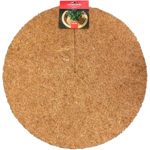 Braune Noor Winterschutz Kokosscheibe Pro, Ø 60 cm, für Pflanzen im Garten und Kübel.