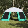 vidaXL Poolzelt mit Abnehmbarem Überzelt Netzwänden Meergrün 510x510cm 4100635_4
