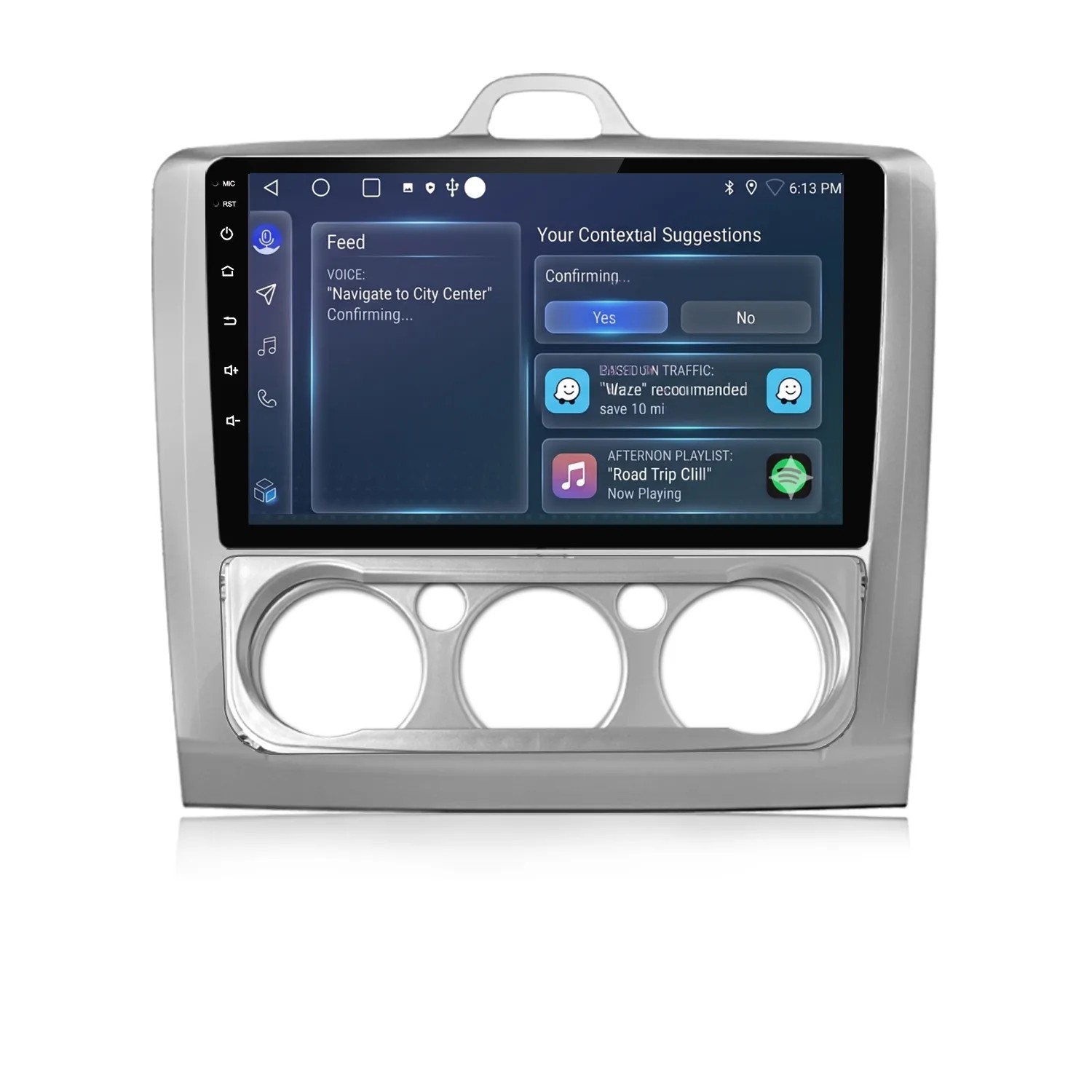 Junsun 9 Zoll 2 Und 64 GB Autoradio Für Ford Foucus 2 2004 To 2011