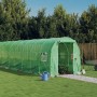 vidaXL Gewächshaus mit Stahlrahmen Grün 36 m² 18x2x2 m 3188024_2