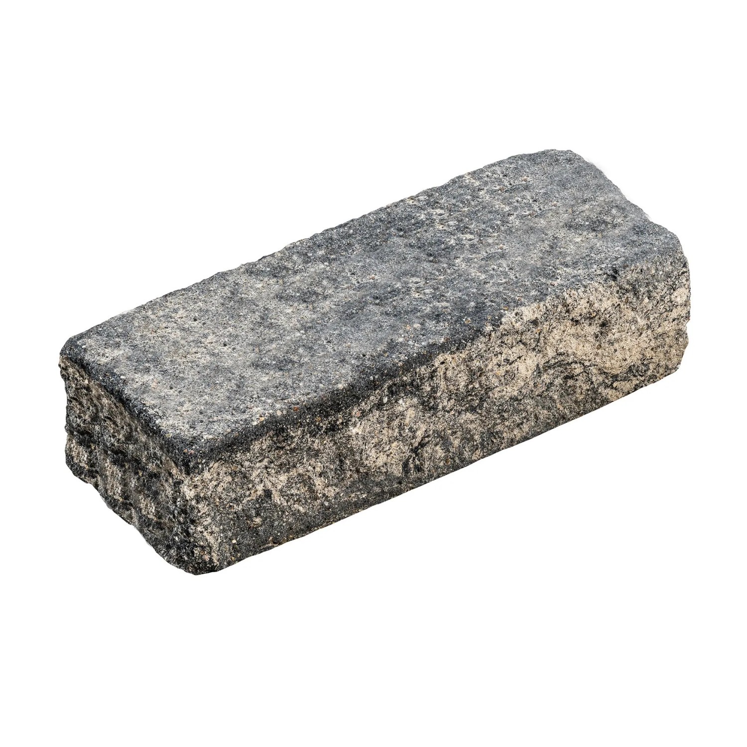 Diephaus Mauerstein Maximo Weiß-Schwarz 50 x 25 x 15 cm