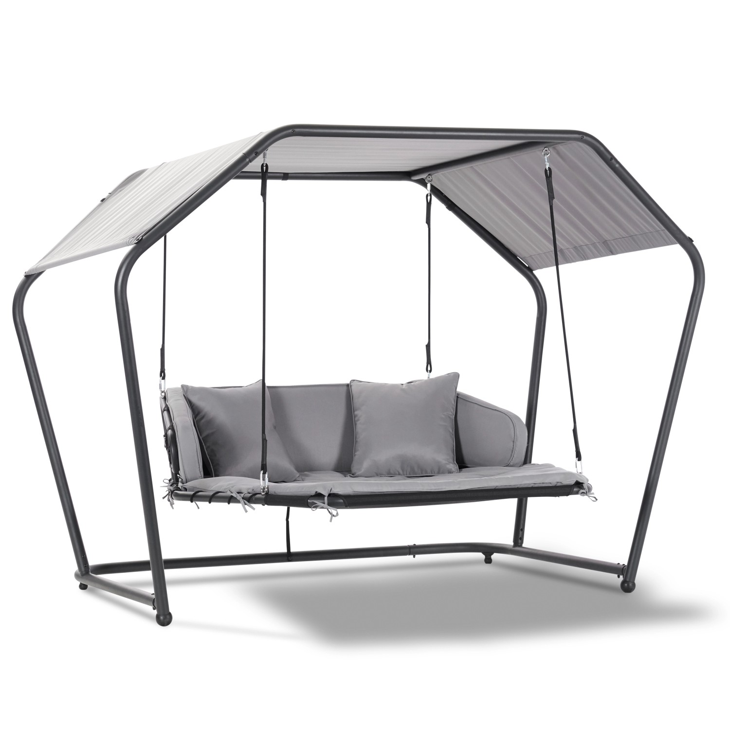 Leco Hollywoodliege Laureen Grau
