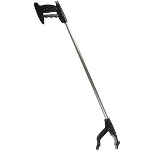 Unger Allzweckgreifer, 80 cm, schwarz, für komfortables Aufheben von Unrat ohne Bücken.