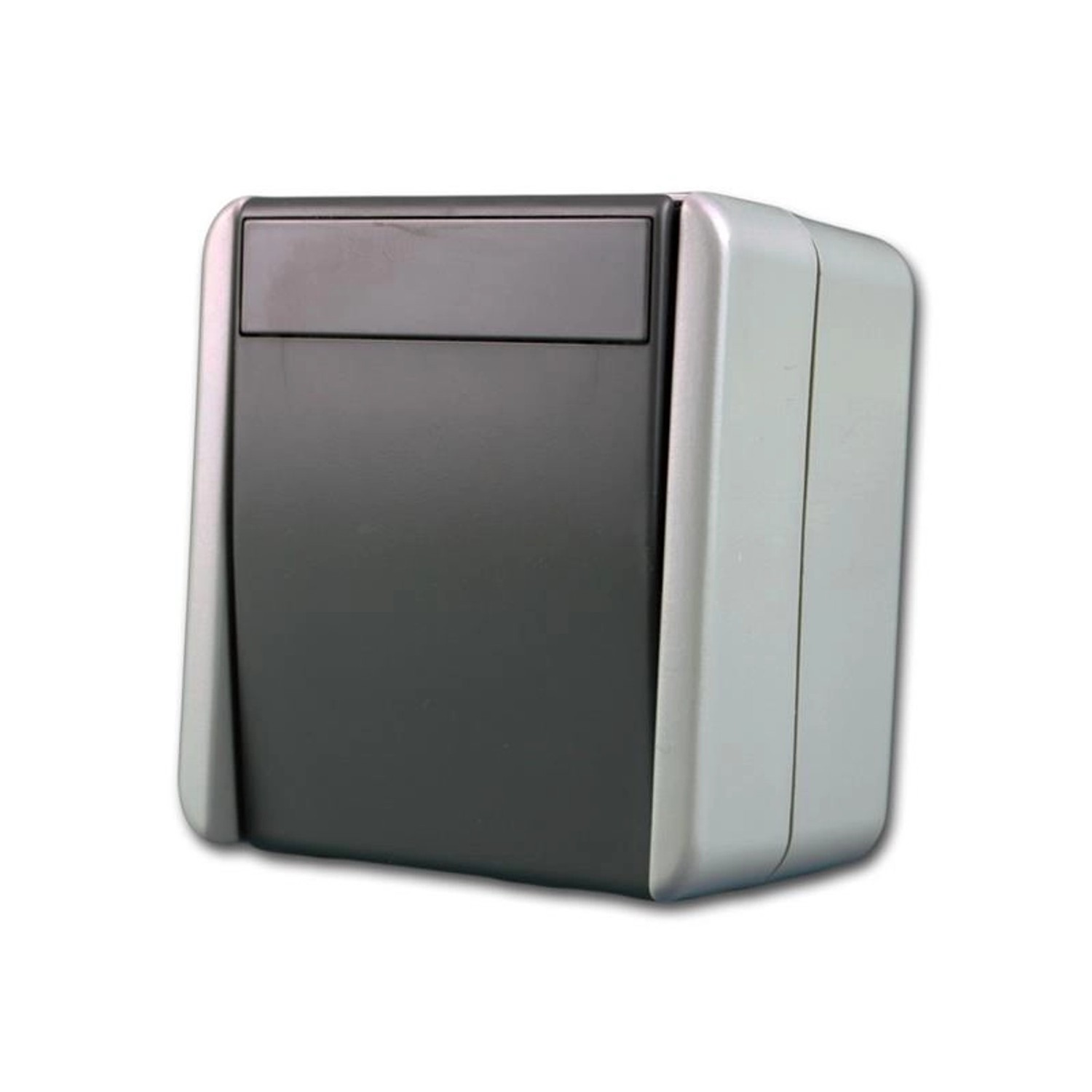 TEM Fontana Kreuzschalter Grau 250V10A AP IP44