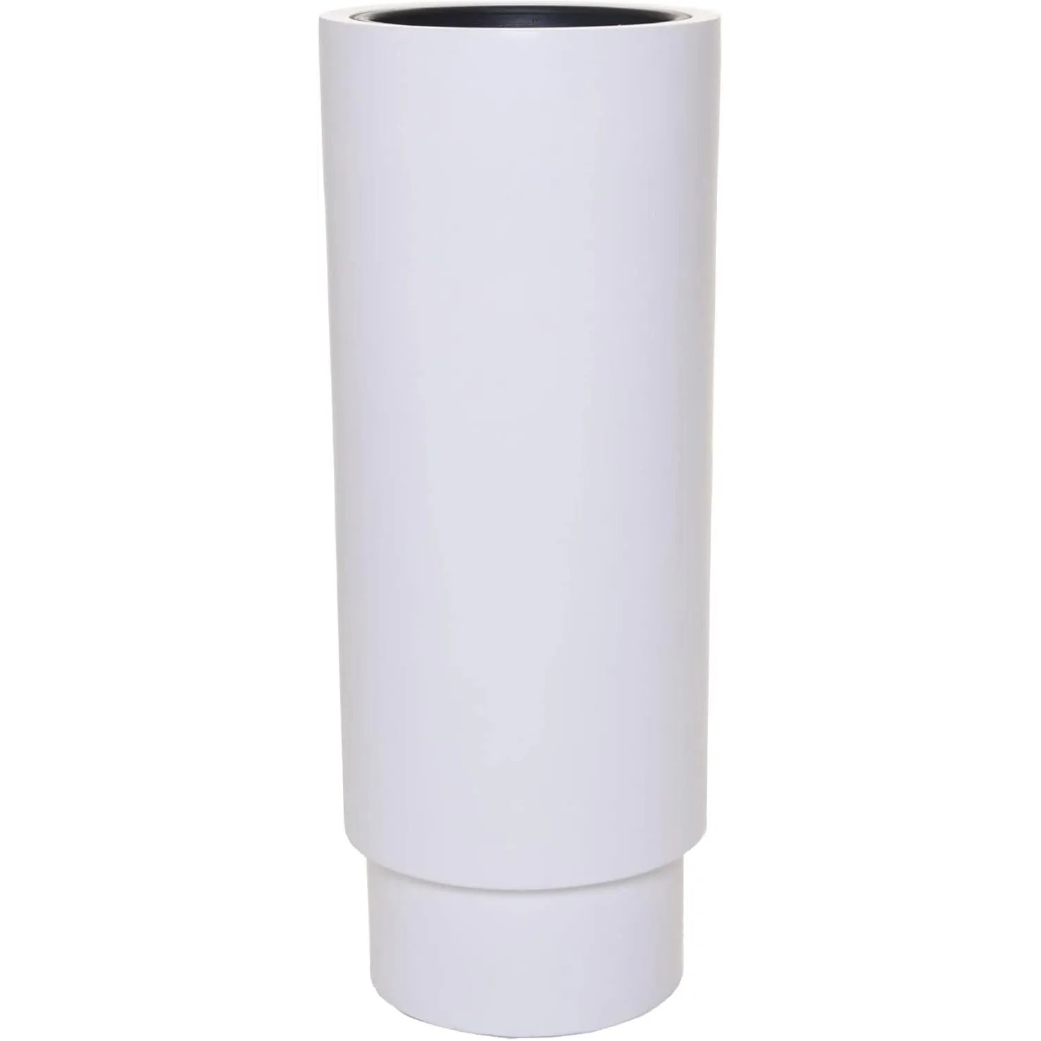 Vivanno Blumentopf Escada 35 cm x 35 cm x 90 cm Weiß