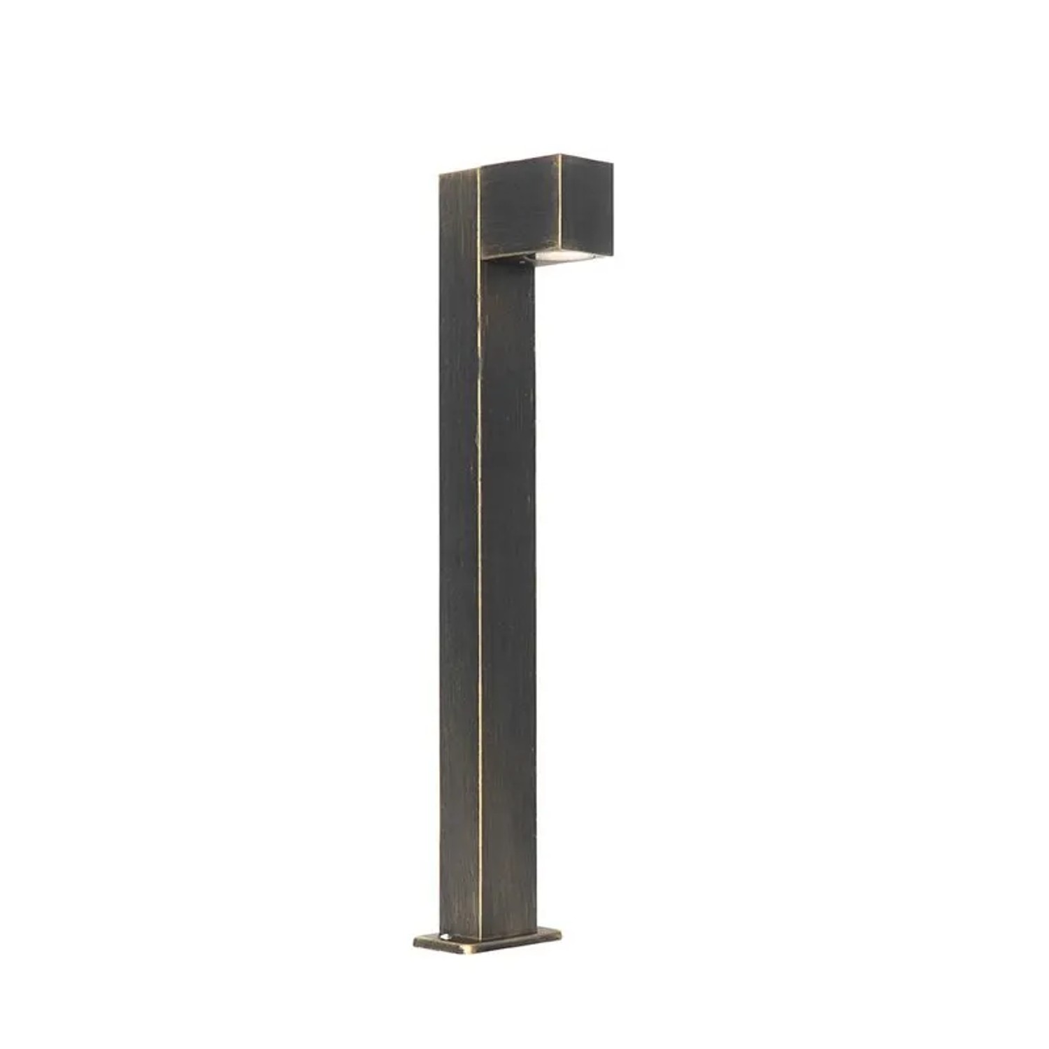 QAZQA Industrielle Stehende Außenlampe AntikGold 65 cm IP44 Baleno