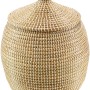 Kobolo Aufbewahrungskorb Korb aus Getrocknetem Seegras 34x32 cm