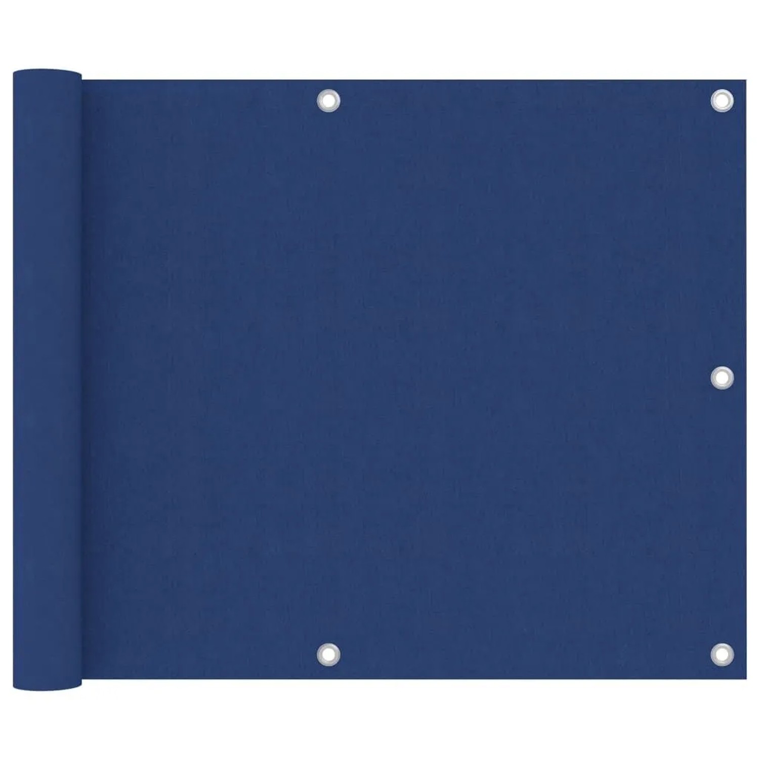 vidaXL Balkon-Sichtschutz Blau 75x500 cm Oxford-Gewebe 135010