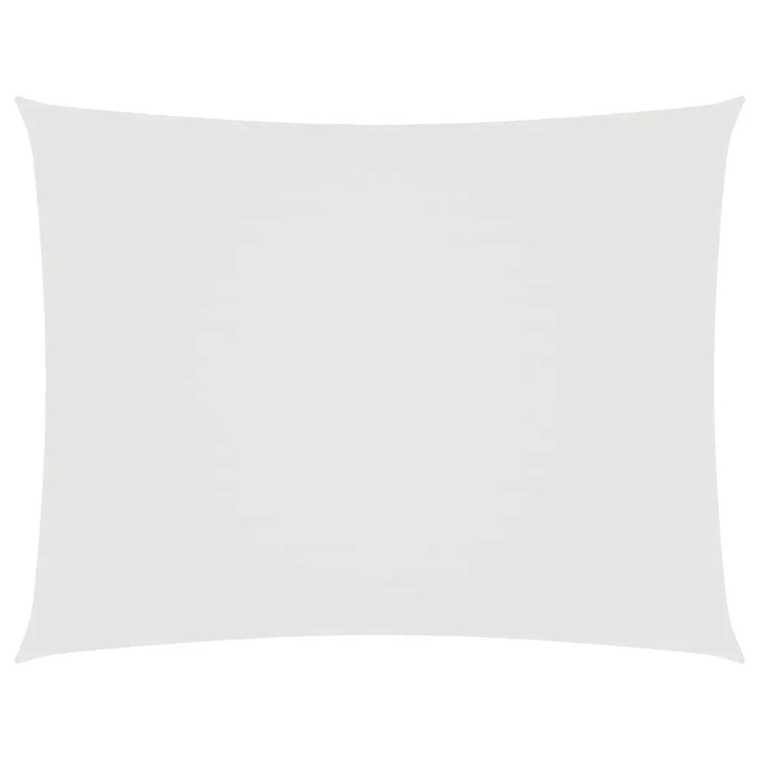 vidaXL Sonnensegel Oxford-Gewebe Rechteckig 6x7 m Weiß 135277