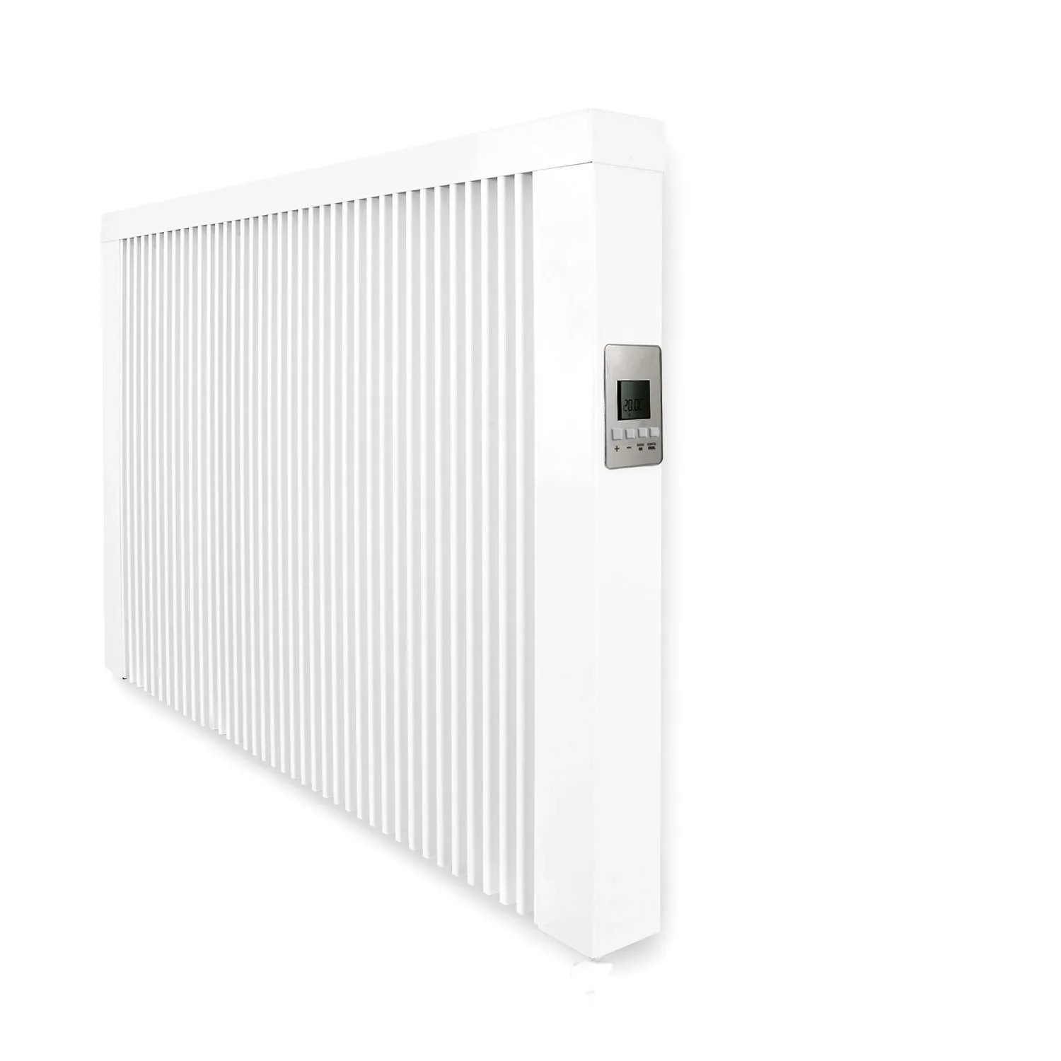 anapont Elektrischer Premium Heizkörper 1950 Watt  W-LanSteuerung Elektroheizkörper Mit Speicherstein Schamotte - Energi...