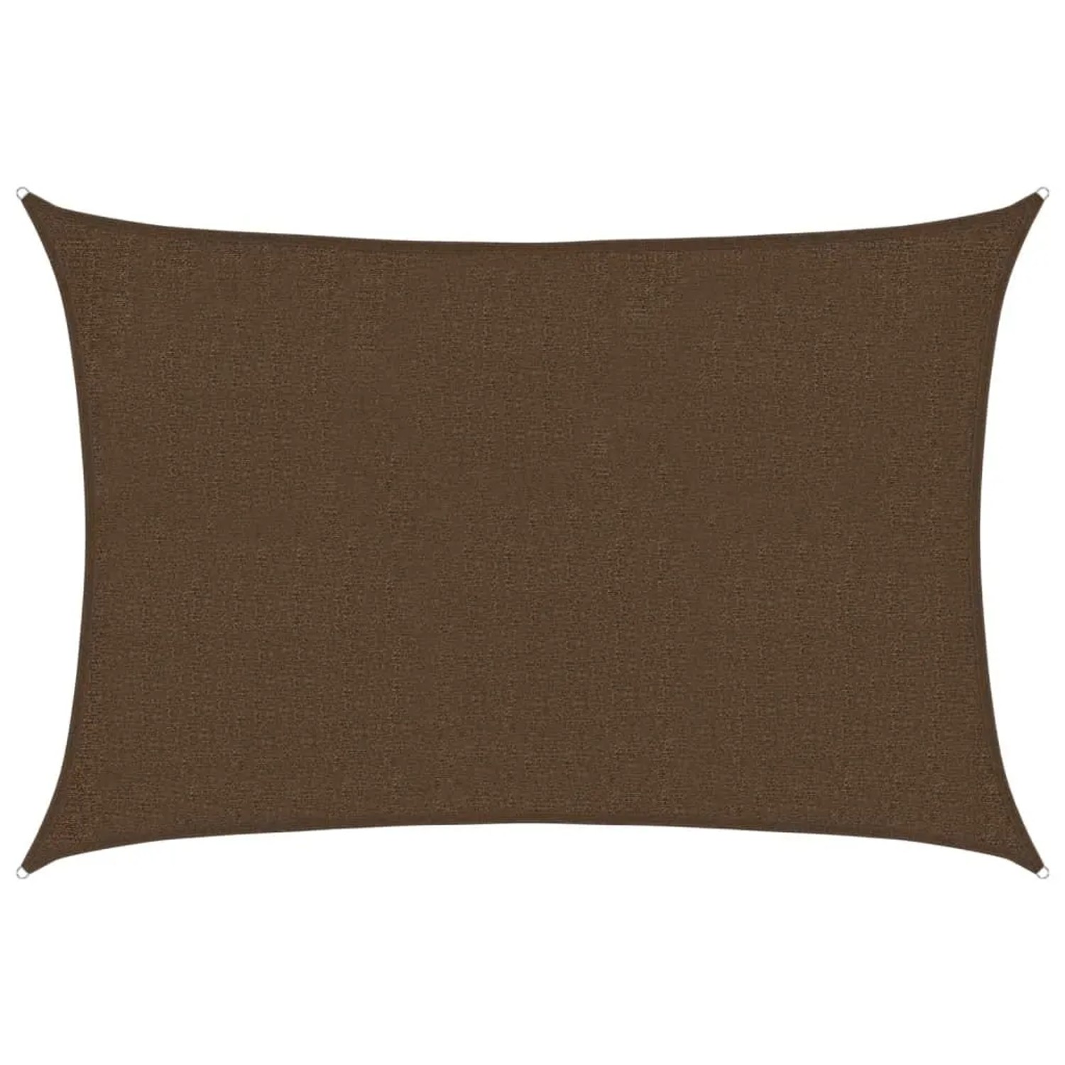 Furnicato Sonnensegel 160 G m² Braun 2x25 M Hdpe
