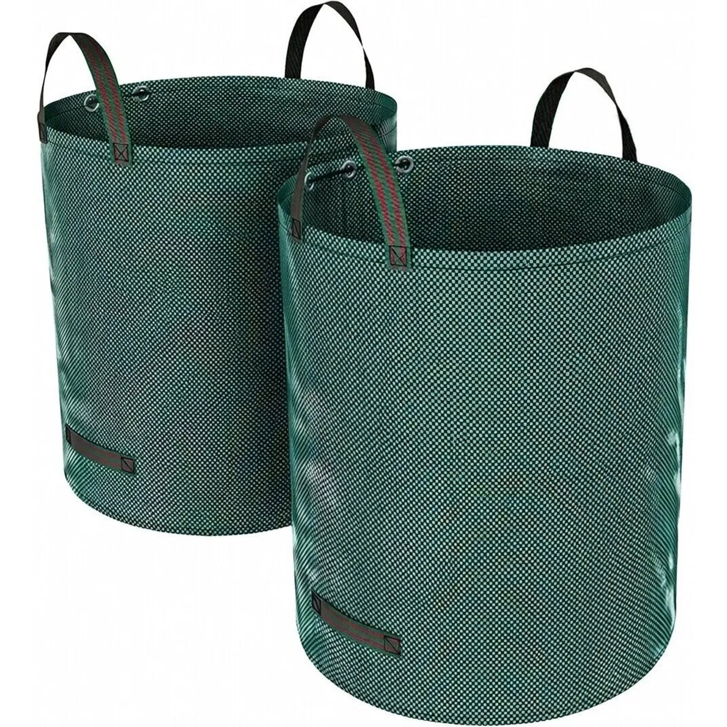 TTL GARDEN Gartensack 272 L 2er Set – Garten Abfallsäcke Grün Reißfest Für Laub Gras Gartenabfall