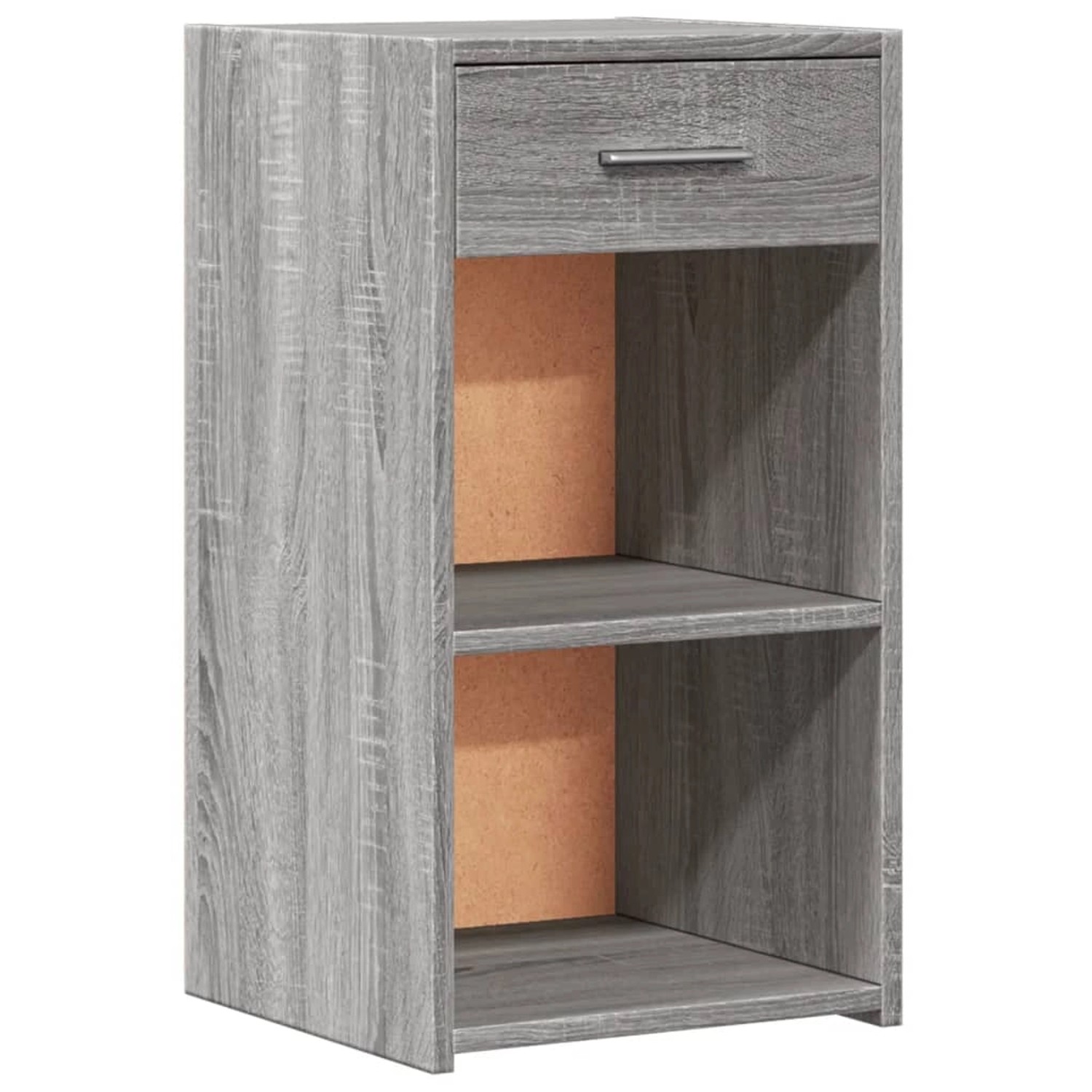 vidaXL Nachttisch Grau Sonoma 35x34x65 cm Holzwerkstoff günstig online kaufen