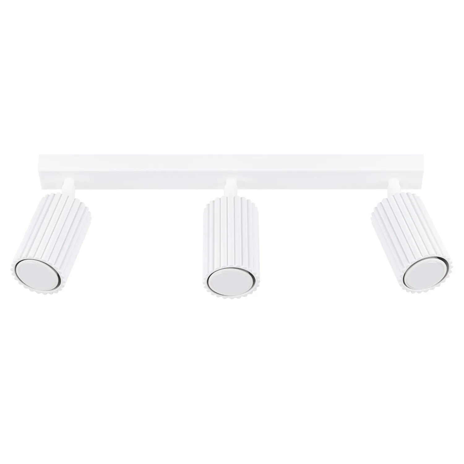 Licht-Erlebnisse Deckenstrahler 3-Flammig GU10 45 CM Breit Weiß Aus Aluminium Modern