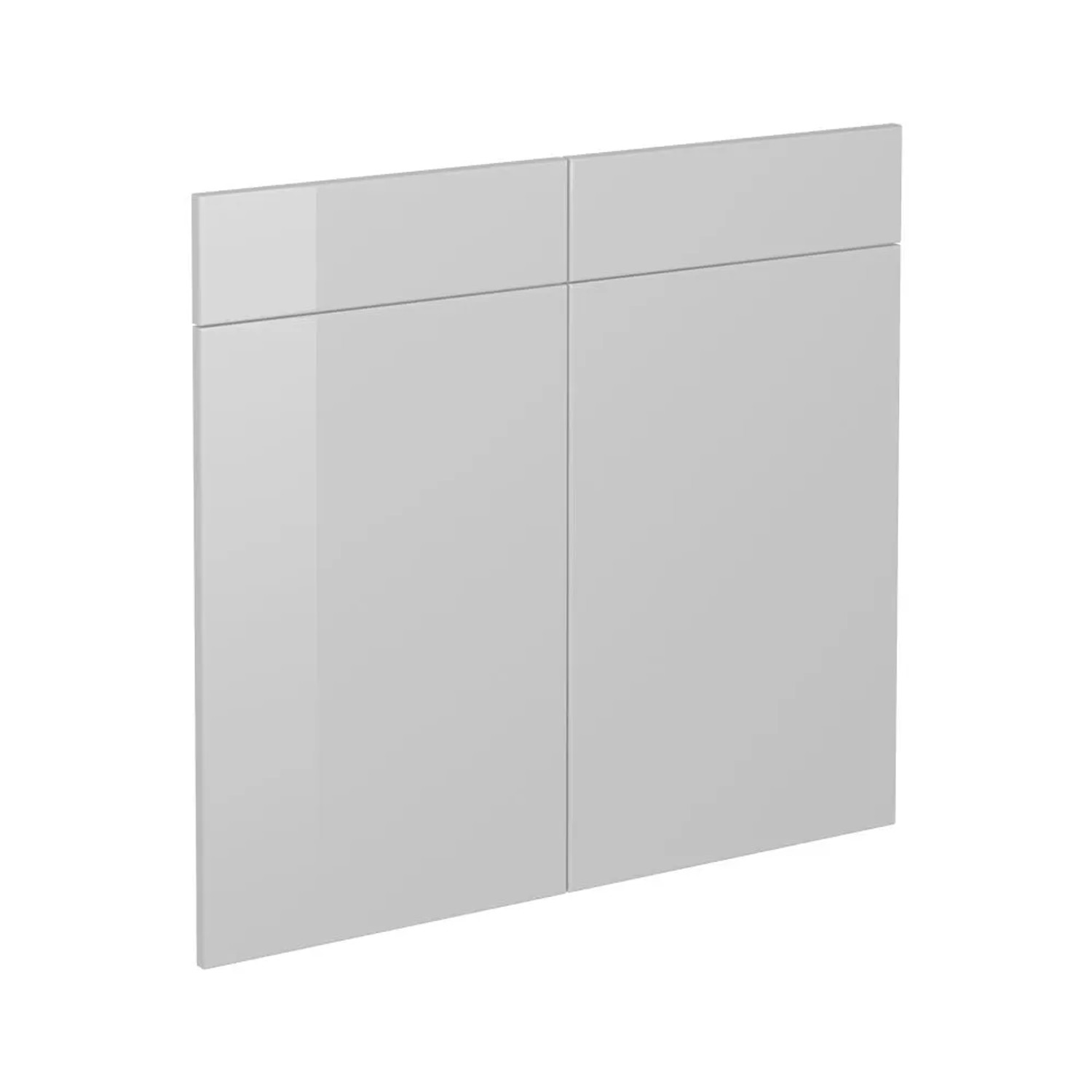 Vicco Küchenfront R-Line Weiß Hochglanz 79 x 71 Möbelfront für den Schubladenunterschrank Art Nr 34631